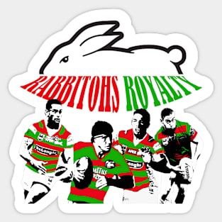 South Sydney Rabbitohs - RABBITOHS ROYALTY Sticker